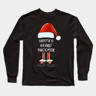 Santa's Beard Groomer | Christmas Humor Long Sleeve T-Shirt